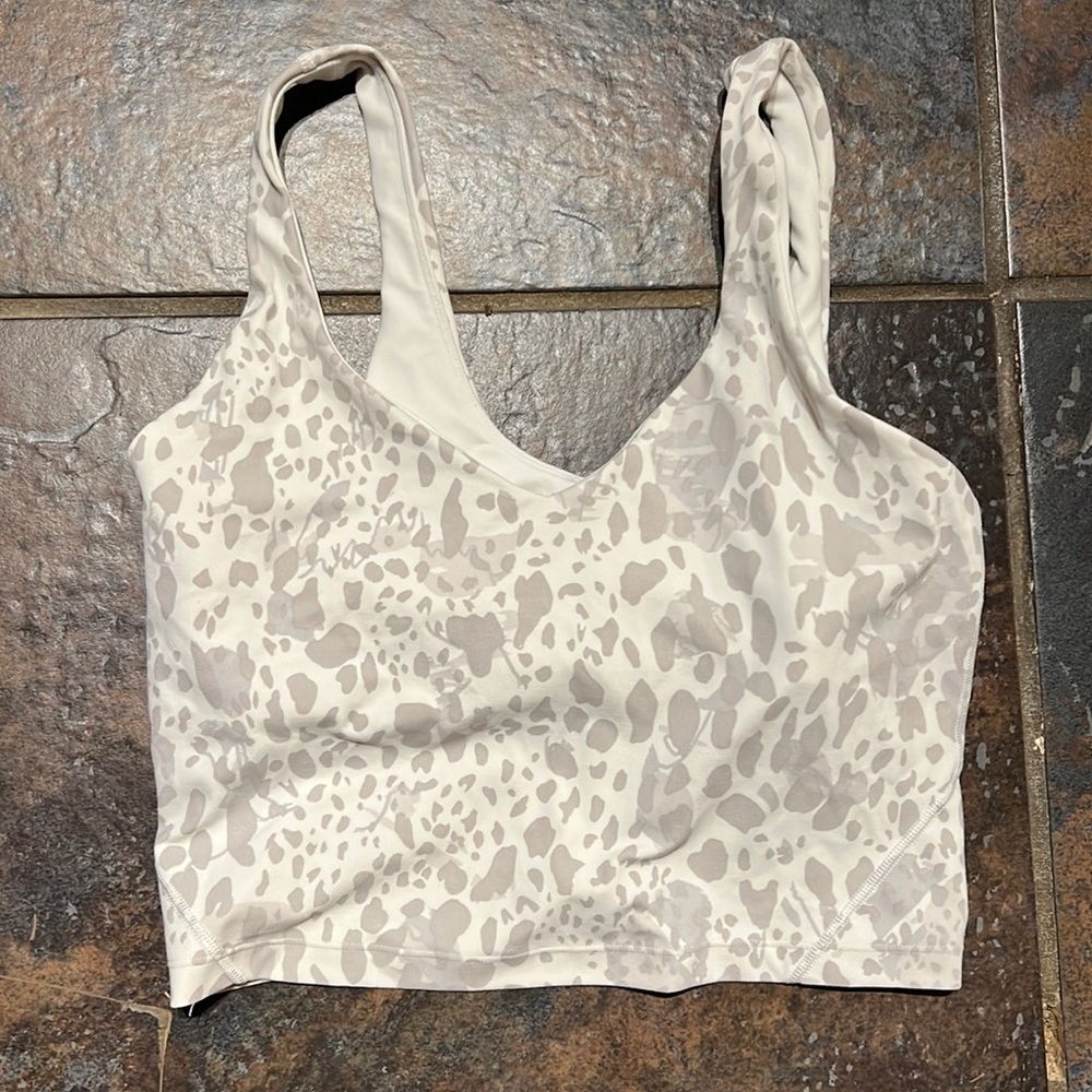 Lululemon Align crop tank. Like new!